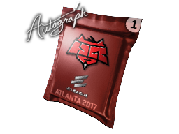 亲笔签名胶囊 | HellRaisers | 2017年亚特兰大锦标赛Autograph Capsule | HellRaisers | Atlanta 2017