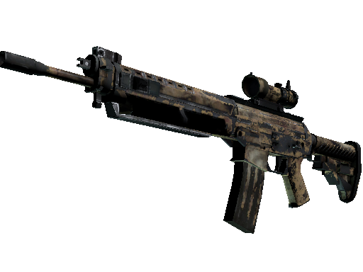 SG 553 | 白骨 (战痕累累)SG 553 | Bleached (Battle-Scarred)