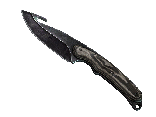 穿肠刀（★ StatTrak™） | 黑色层压板 (崭新出厂)★ StatTrak™ Gut Knife | Black Laminate (Factory New)