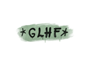 封装的涂鸦 | 祝你好运，玩得开心 (豆青)Sealed Graffiti | GLHF (Cash Green)