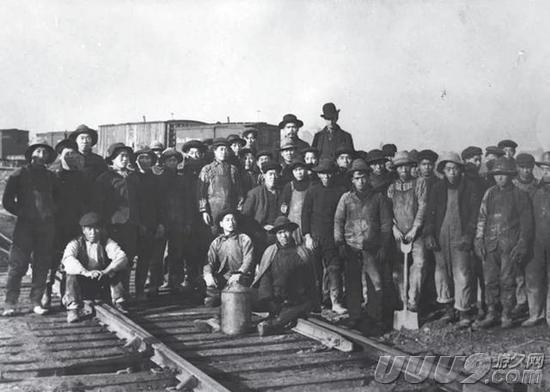 Chinese work group for the Great Northern Railway