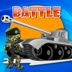 戰鬥陸軍裝備的益智遊戲為孩子們