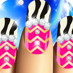 Fashion Nail Art - free manicure and beauty salon game for kids, teens and girls