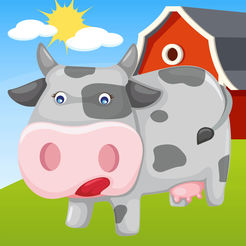 稗拼图为孩子:有趣的动物和农场游戏