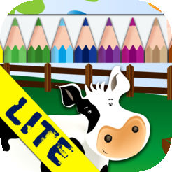 绘图上色:农场动物 LITE