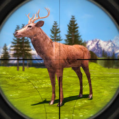 鹿狩猎:狙击枪射击