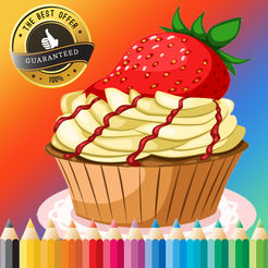 面包蛋糕彩图免费游戏为孩子1-10岁:与绘画的想法,有趣的活动,支持孩子的学习