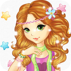 打扮小游戏为女孩 & 孩子免费-有趣的美容美发时尚水疗美容与弥补