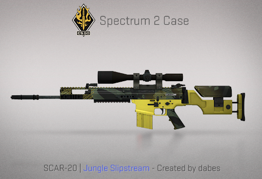 图1：STMBUY—SCAR-20 | Jungle Slipstream