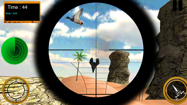 Desert Birds Hunting Sniper 3D