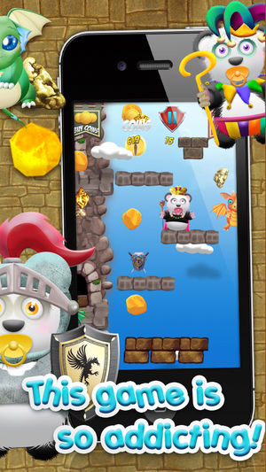 熊猫宝宝熊淘金王国HD战役 - 城堡跳转版免费游戏! Baby Panda Bears Battle of The Gold Rush Kingdom HD - A Castle Jump Edition FREE Game!