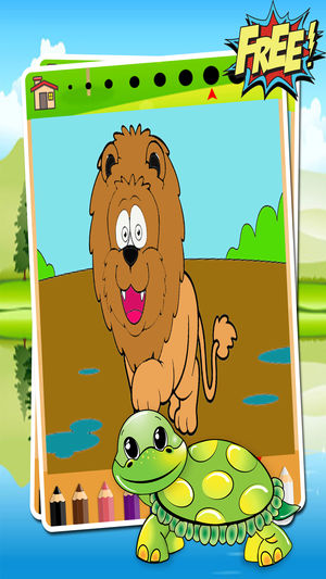 动物恐龙图画书 - 教育绘画为孩子幼儿和学龄前儿童幼儿园学习游戏